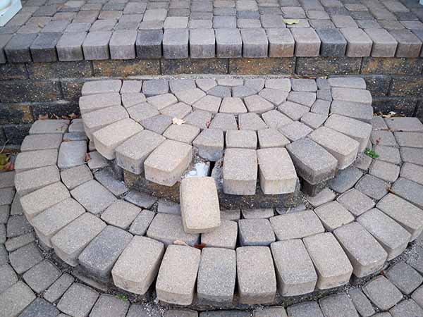 Mistakes Of The Trade Brick Paver Patio, How To Make A Brick Patio On Uneven Ground