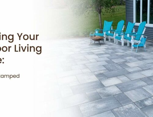 Planning Your Outdoor Living Space- Stone Paver Patio vs. Stamped Concrete Patio