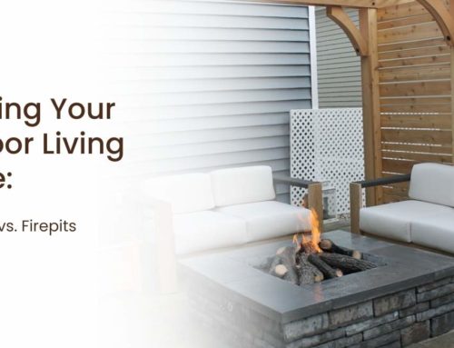 Planning your Outdoor Living Space- Fireplaces vs. Firepits