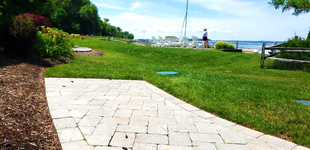 Paver Patio Approach