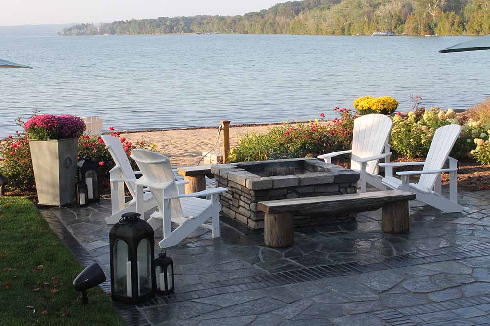 firepit-patio-garden-landscape-beds-lake-leelanau-northern-michigan-beachfront-landscaping
