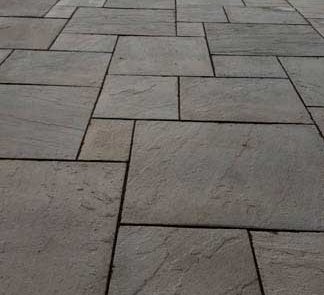 In progress Rosetta Hardscapes patio