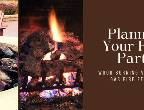 Planning your Patio Part 3: Wood-Burning vs. Natural Gas Fire Features