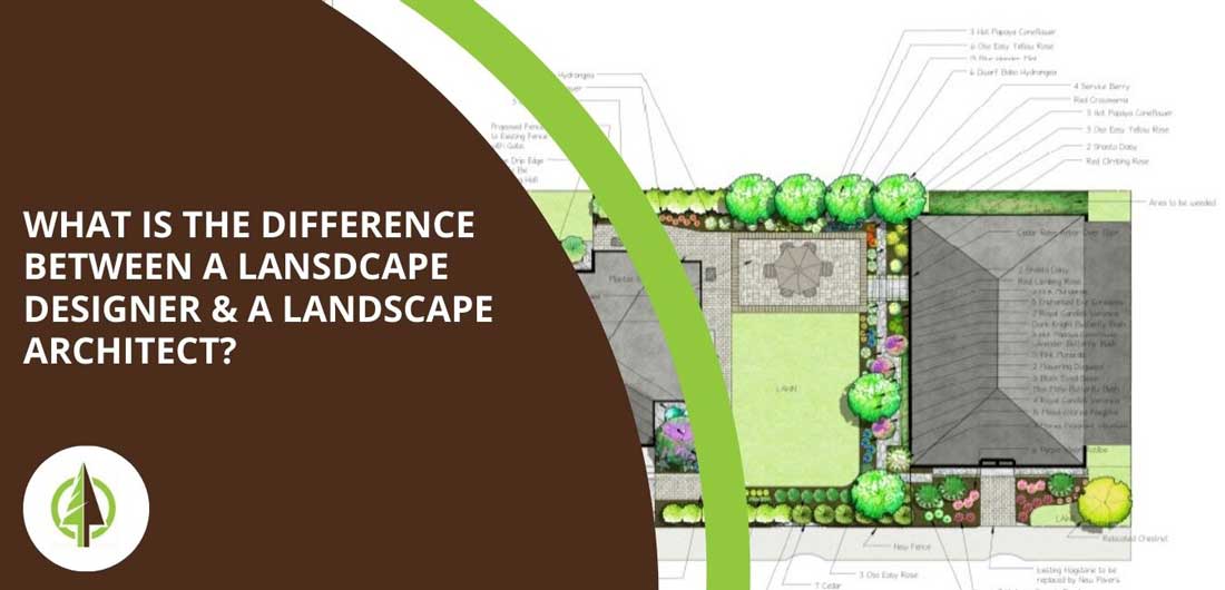 what is the difference between a landscape designer and landscape architect