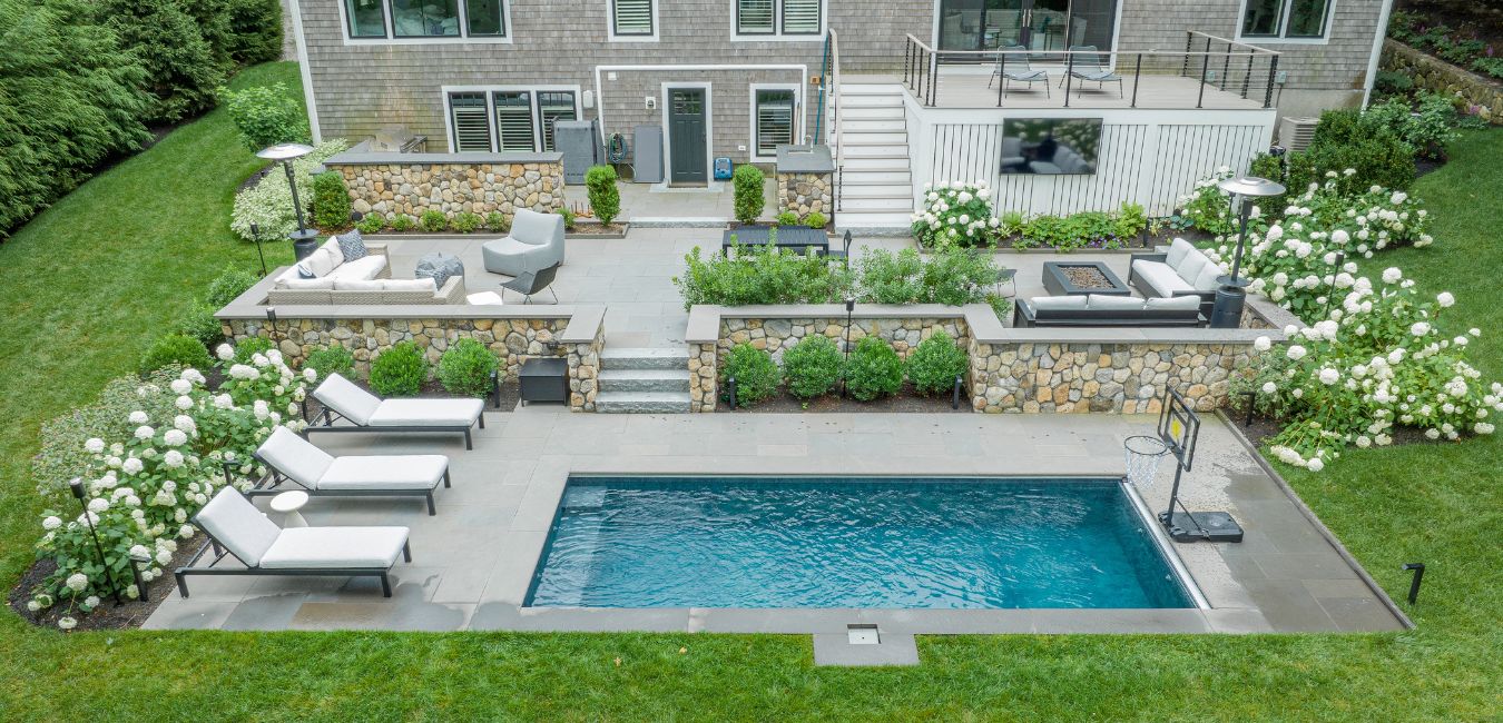 compact backyard landscaping