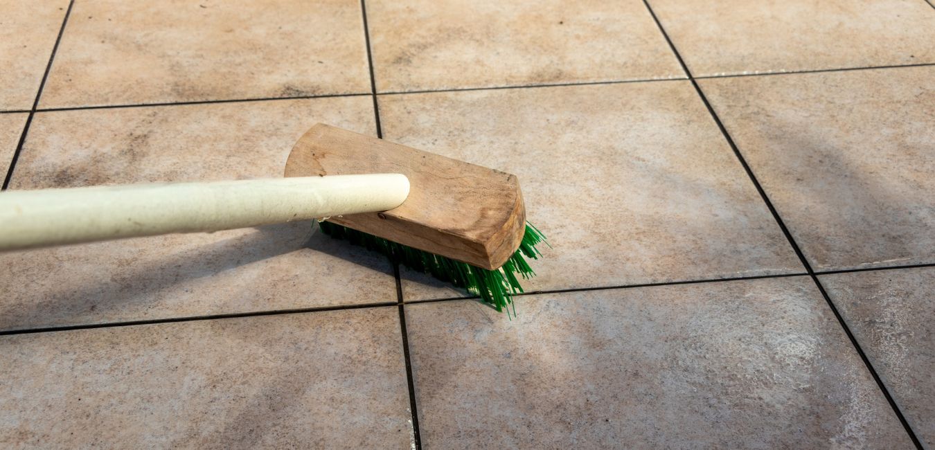 Spring yard cleanup patio care