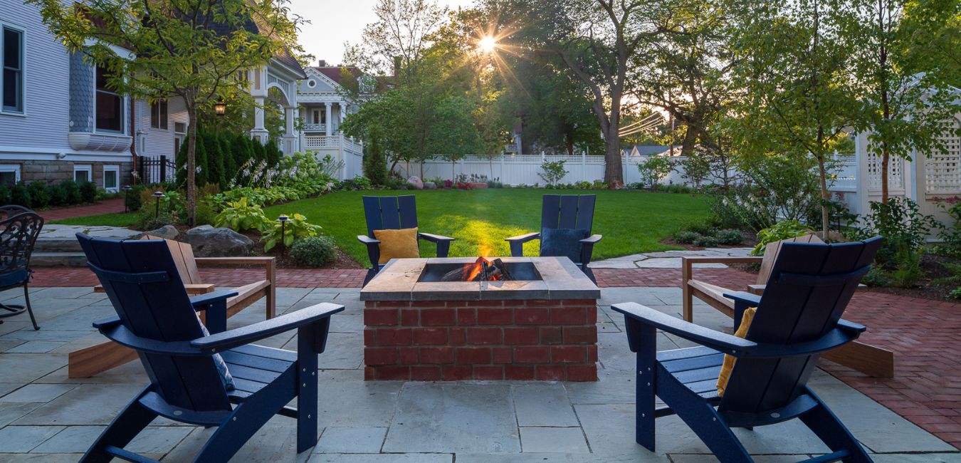 fire pit patio size requirements